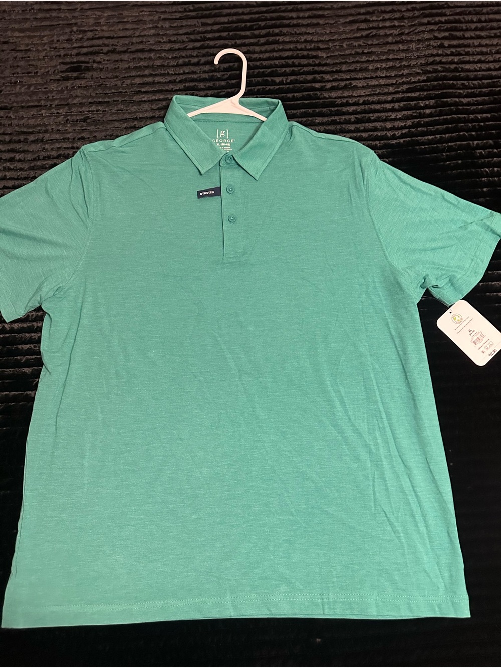 George Men's Polo Shirt Teal
